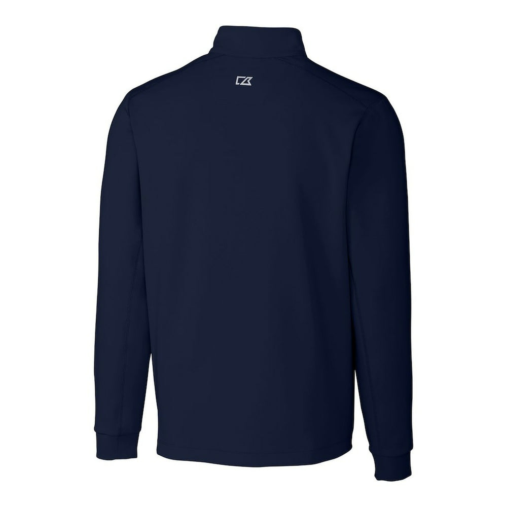 Cutter & Buck Throwback Logo Traverse Stretch Quarter-Zip Big & Tall Pullover Top - Chicago Bears