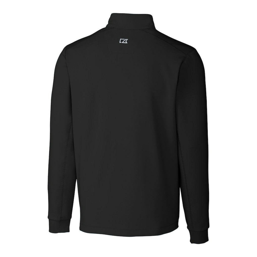 Cutter & Buck Throwback Logo Traverse Stretch Quarter-Zip Big & Tall Pullover Top - Las Vegas Raiders