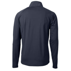 Cutter & Buck Adapt Eco Knit Hybrid Recycled Quarter-Zip Throwback Pullover Top - Chicago Bears