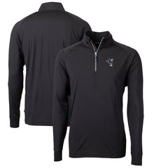 Cutter & Buck Adapt Eco Knit Stretch Recycled Quarter-Zip Throwback Pullover Top - Indianapolis Colts