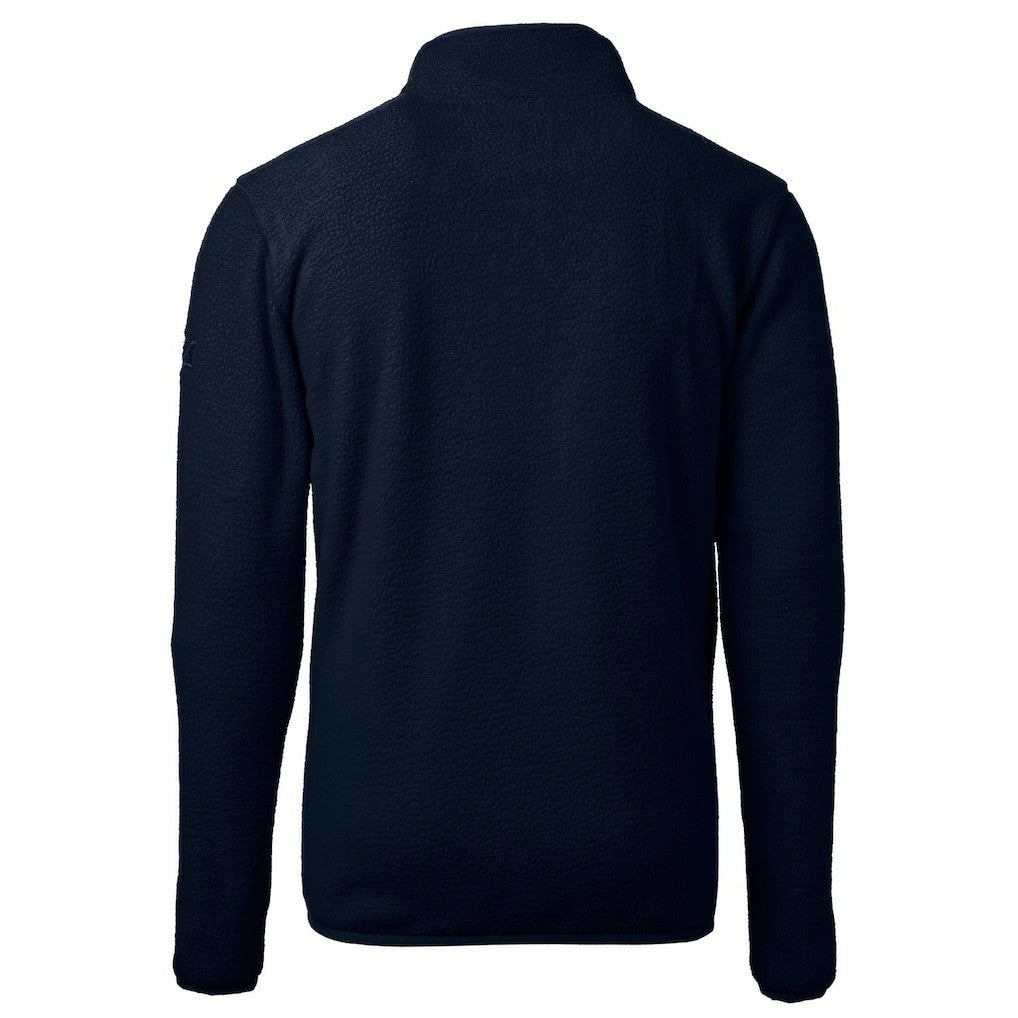 Cutter & Buck Throwback Eco Sherpa Fleece Quarter-Zip Pullover Jacket - Chicago Bears