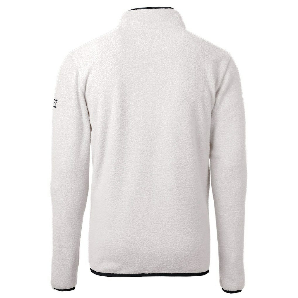 Cutter & Buck Throwback Eco Sherpa Fleece Quarter-Zip Pullover Jacket - Chicago Bears