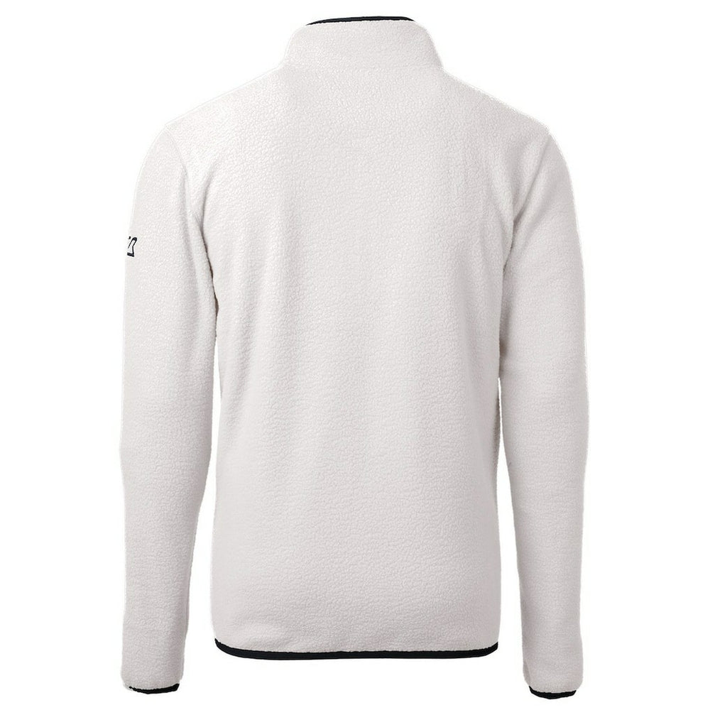 Cutter & Buck Throwback Eco Sherpa Fleece Quarter-Zip Pullover Jacket - Chicago Bears