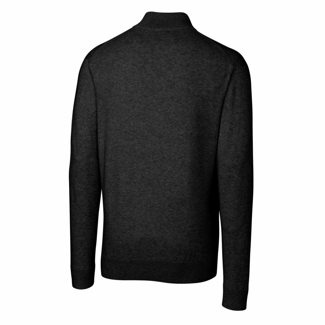 Cutter & Buck Throwback Logo Lakemont Tri-Blend Quarter-Zip Pullover Sweater - Detroit Lions