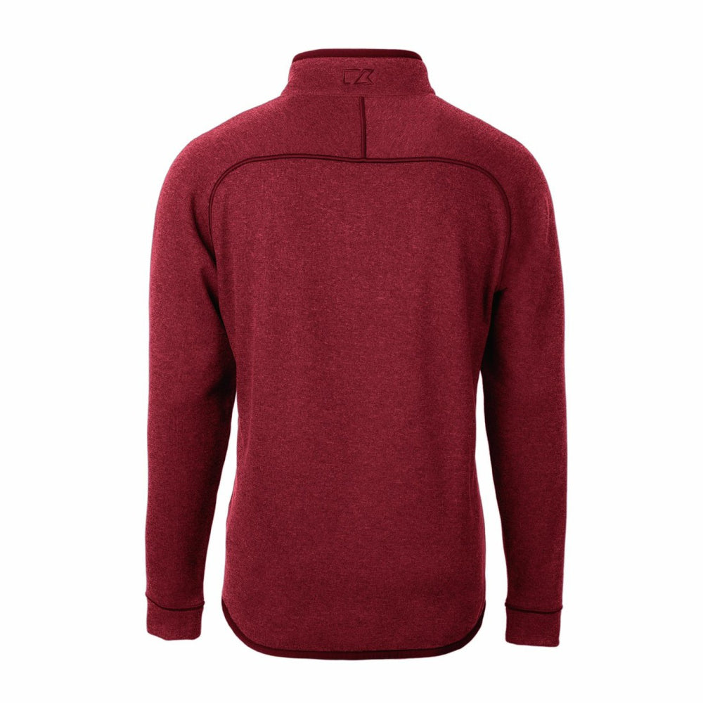 Cutter & Buck Mainsail Sweater-Knit Half-Zip Pullover Jacket - Tampa Bay Buccaneers