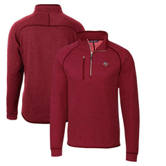 Cutter & Buck Mainsail Sweater-Knit Half-Zip Pullover Jacket - San Francisco 49ers