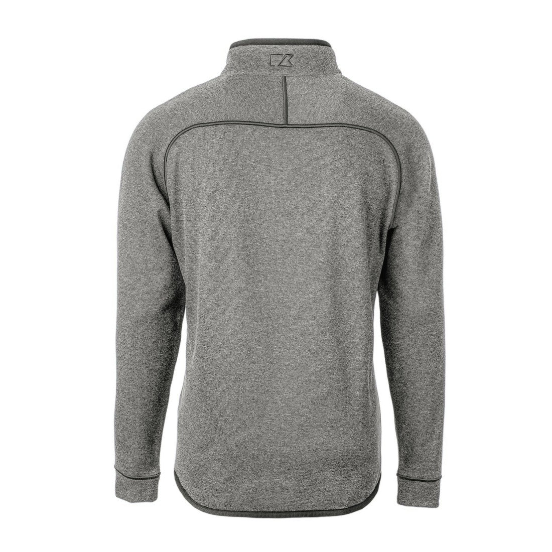 Cutter & Buck Throwback Logo Mainsail Sweater-Knit Half-Zip Pullover Jacket - Detroit Lions