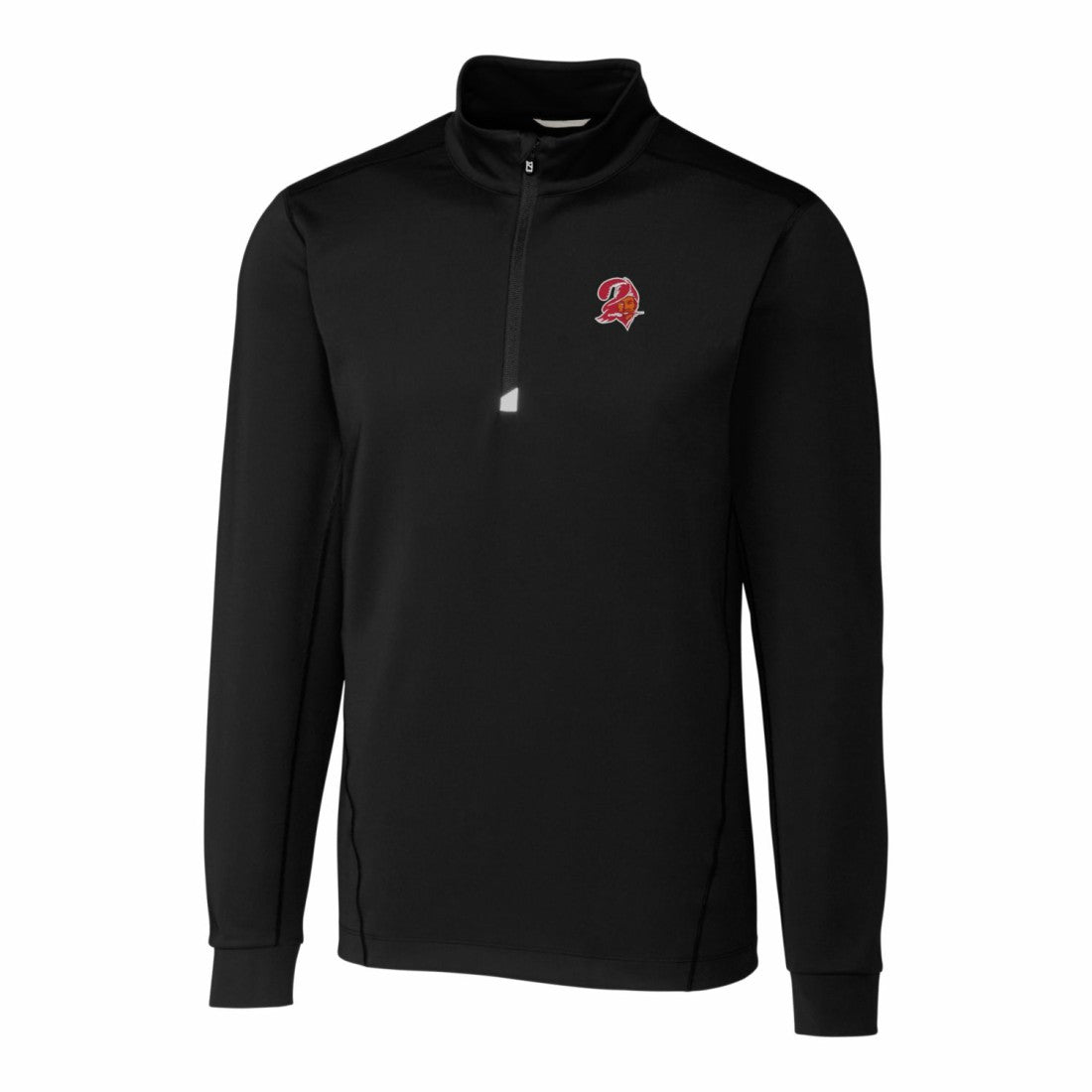 Cutter & Buck Throwback Logo Traverse Stretch Quarter-Zip Pullover Top - Tampa Bay Buccaneers