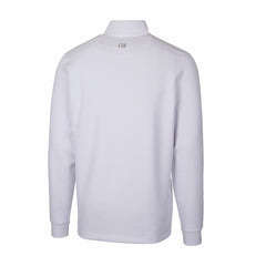 Cutter & Buck Throwback Logo Traverse Stretch Quarter-Zip Pullover Top - Detroit Lions