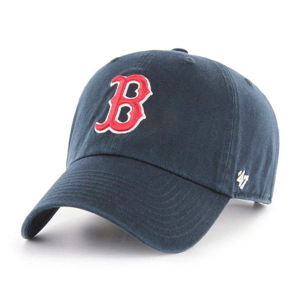 MLB Boston Red Sox '47 Primary Team Logo Clean Up Adjustable Hat – Navy