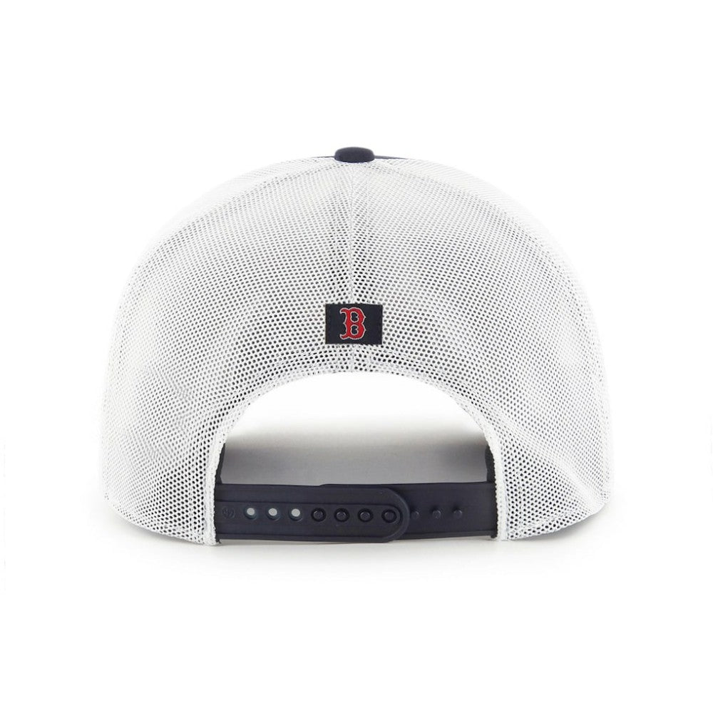 MLB Boston Red Sox '47 Primary Team Logo American Flag Fill Trucker Snapback Hat