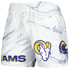 Pro Standard Allover Marble Print Shorts - Los Angeles Rams