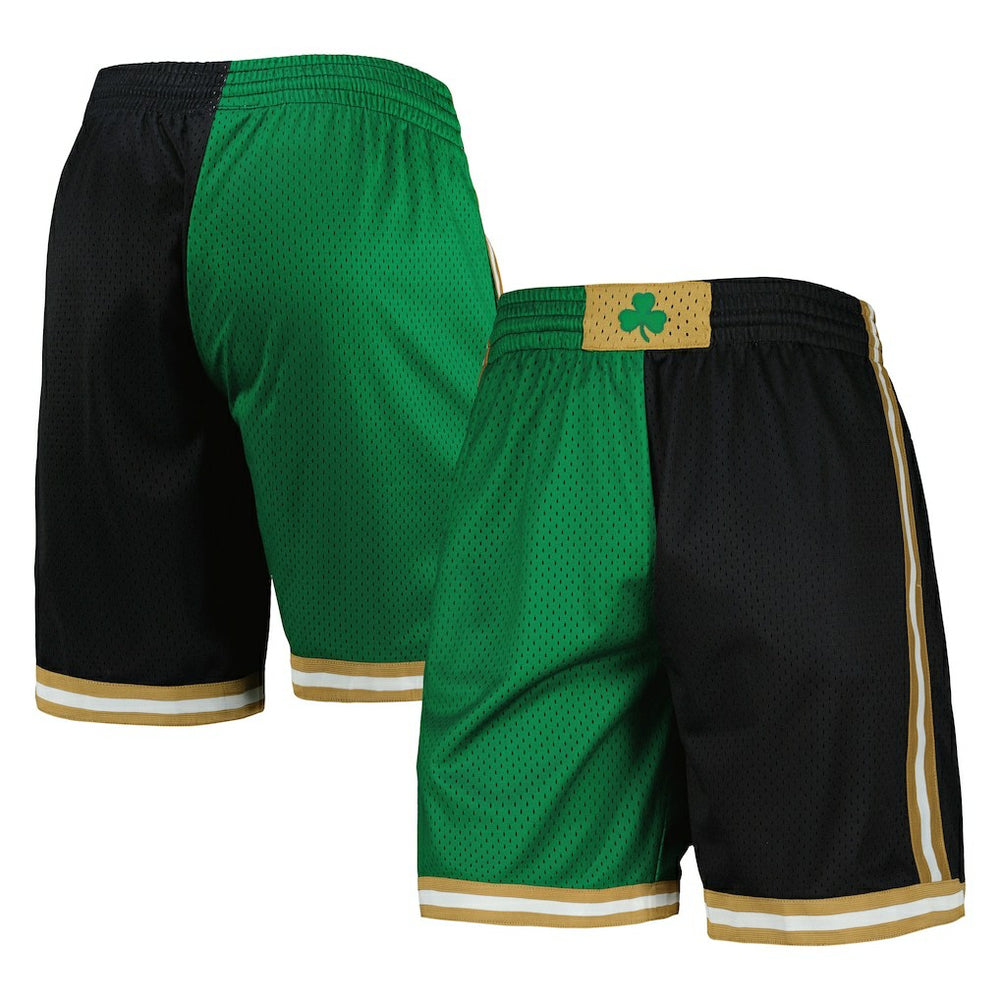 NBA Boston Celtics Hardwood Classics 2007 Split Swingman Shorts