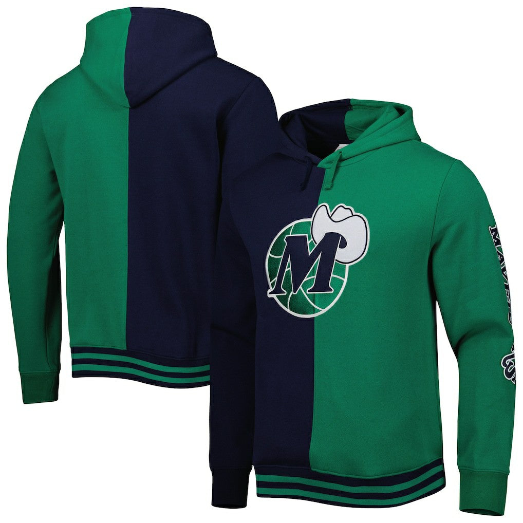 NBA Dallas Mavericks Hardwood Classics Split Pullover Hoodie sale