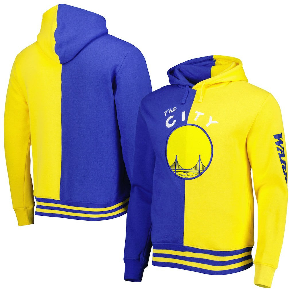 NBA Golden State Warriors Hardwood Classics Split Pullover Hoodie sale
