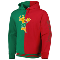 NBA Milwaukee Bucks Hardwood Classics Split Pullover Hoodie