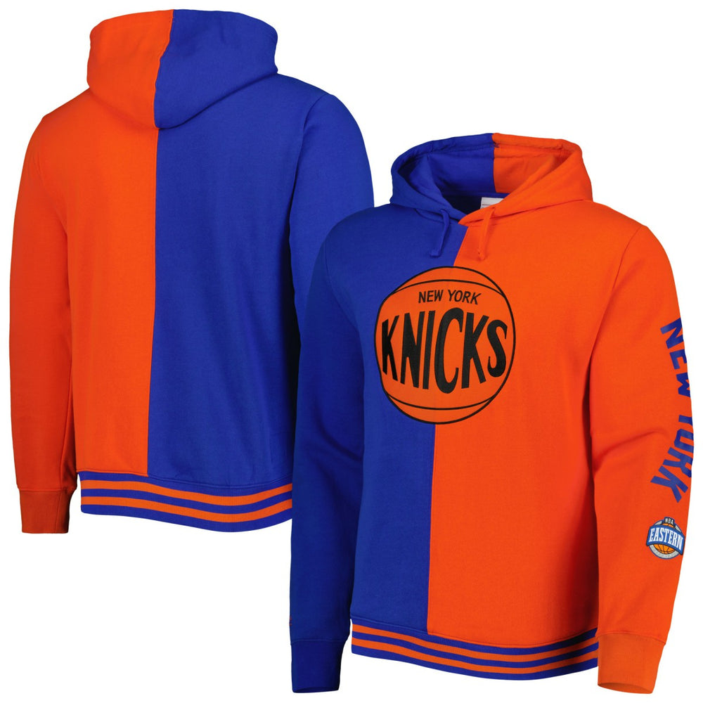 NBA New York Knicks Hardwood Classics Split Pullover Hoodie