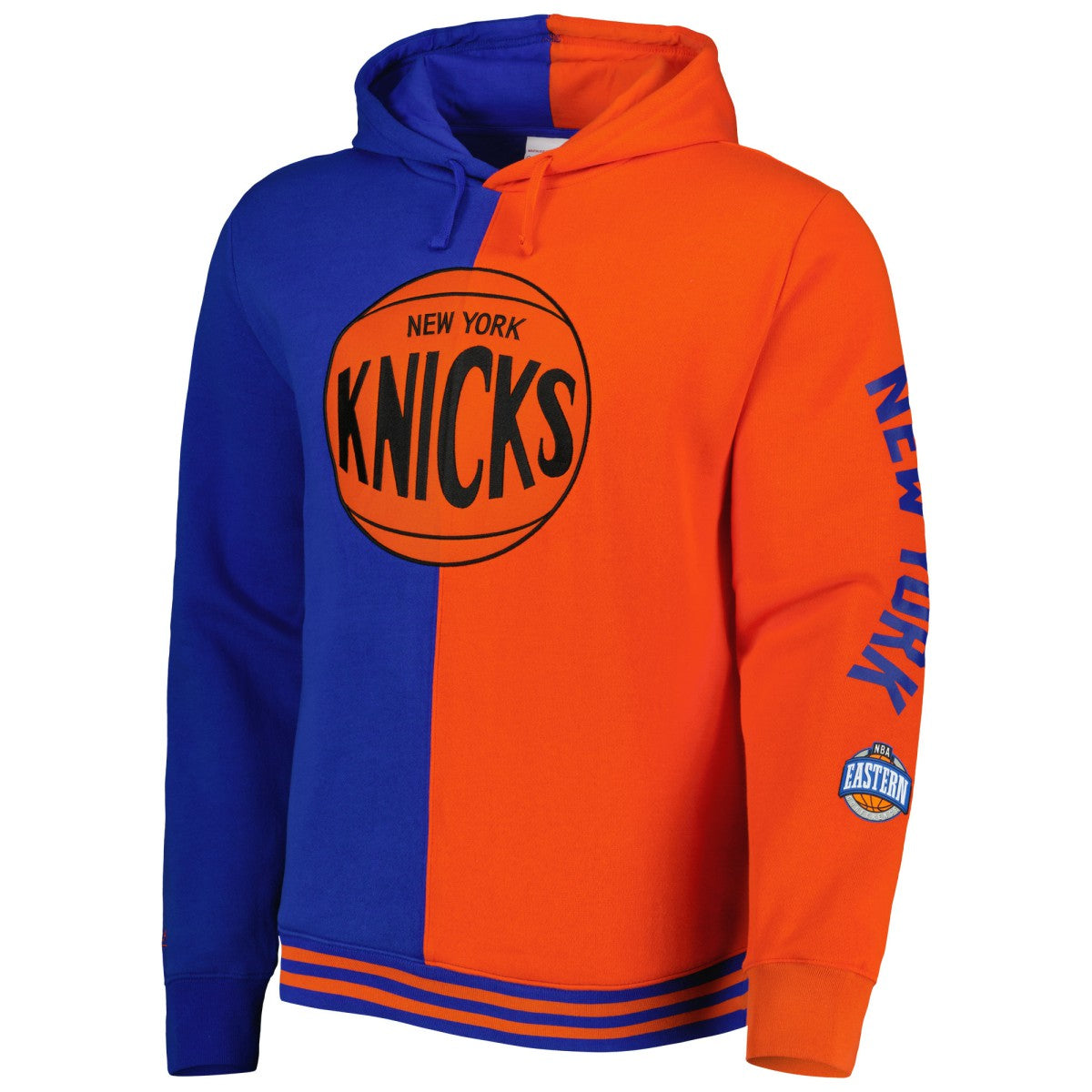 NBA New York Knicks Hardwood Classics Split Pullover Hoodie