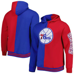 NBA Philadelphia 76ers Hardwood Classics Split Pullover Hoodie