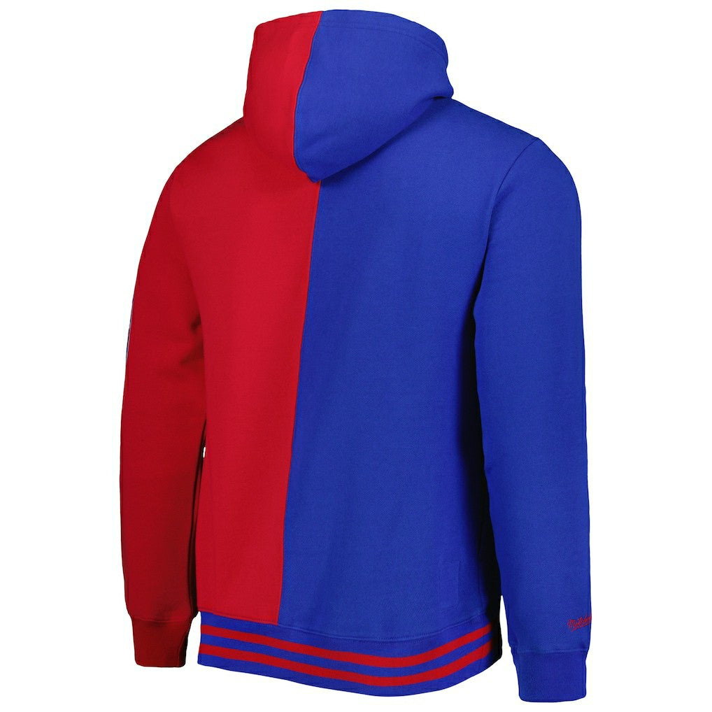 NBA Philadelphia 76ers Hardwood Classics Split Pullover Hoodie