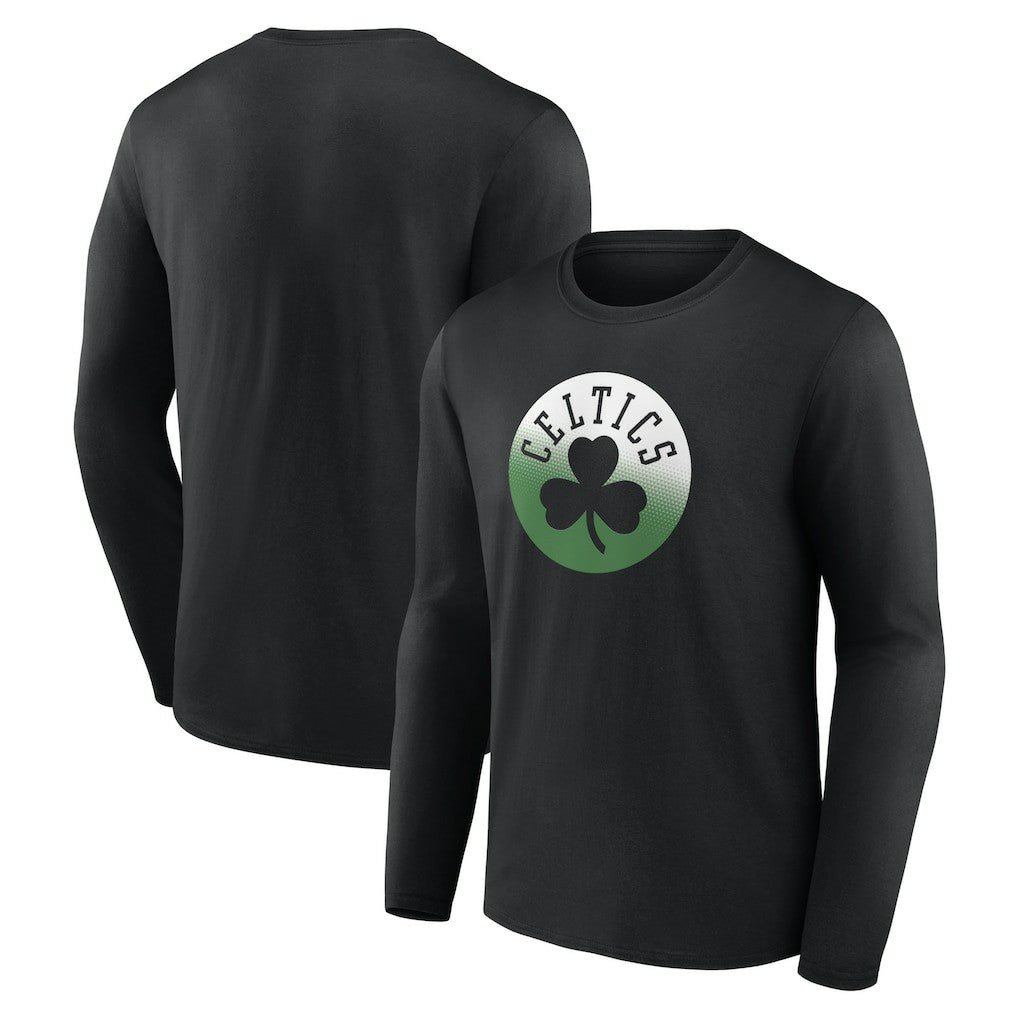 NBA Boston Celtics Gradient Logo Long Sleeve T-Shirt
