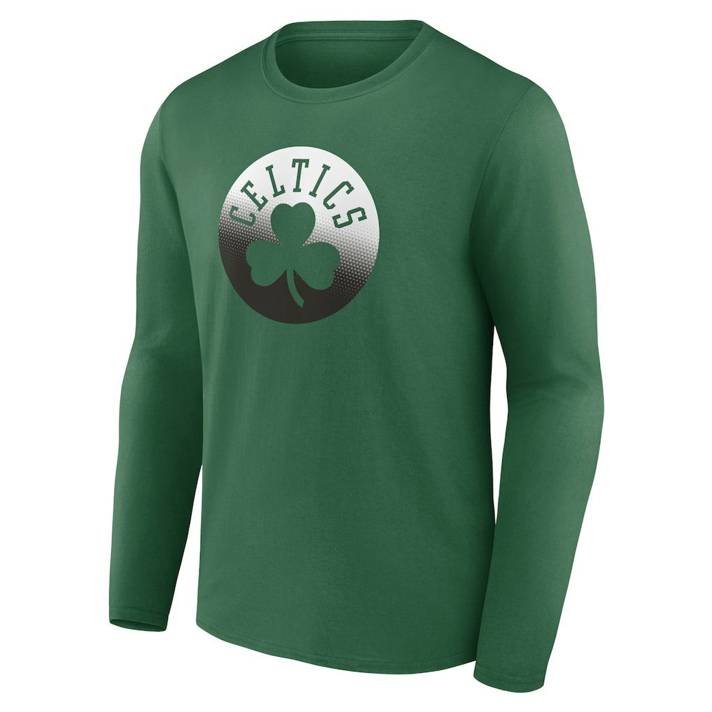 NBA Boston Celtics Gradient Logo Long Sleeve T-Shirt