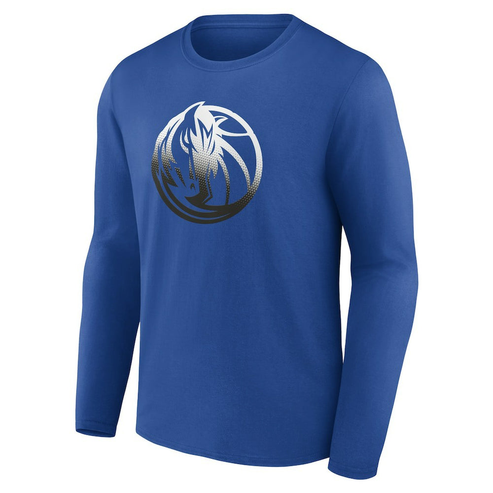 NBA Dallas Mavericks Gradient Logo Long Sleeve T-Shirt sale
