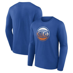 NBA New York Knicks Gradient Logo Long Sleeve T-Shirt
