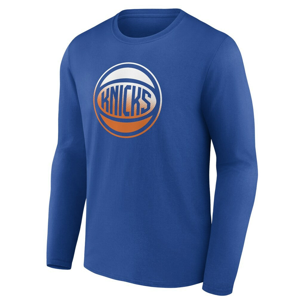 NBA New York Knicks Gradient Logo Long Sleeve T-Shirt