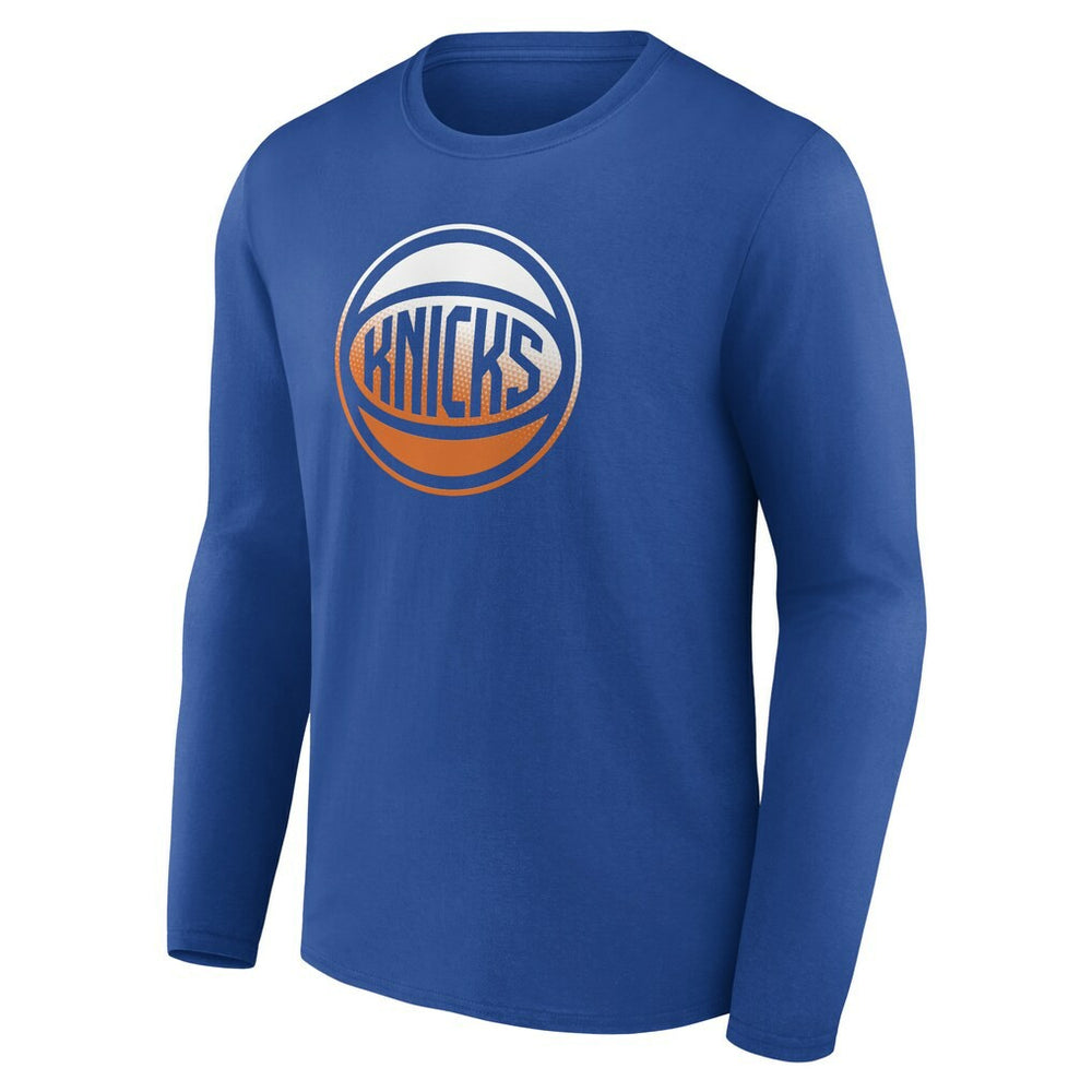 NBA New York Knicks Gradient Logo Long Sleeve T-Shirt