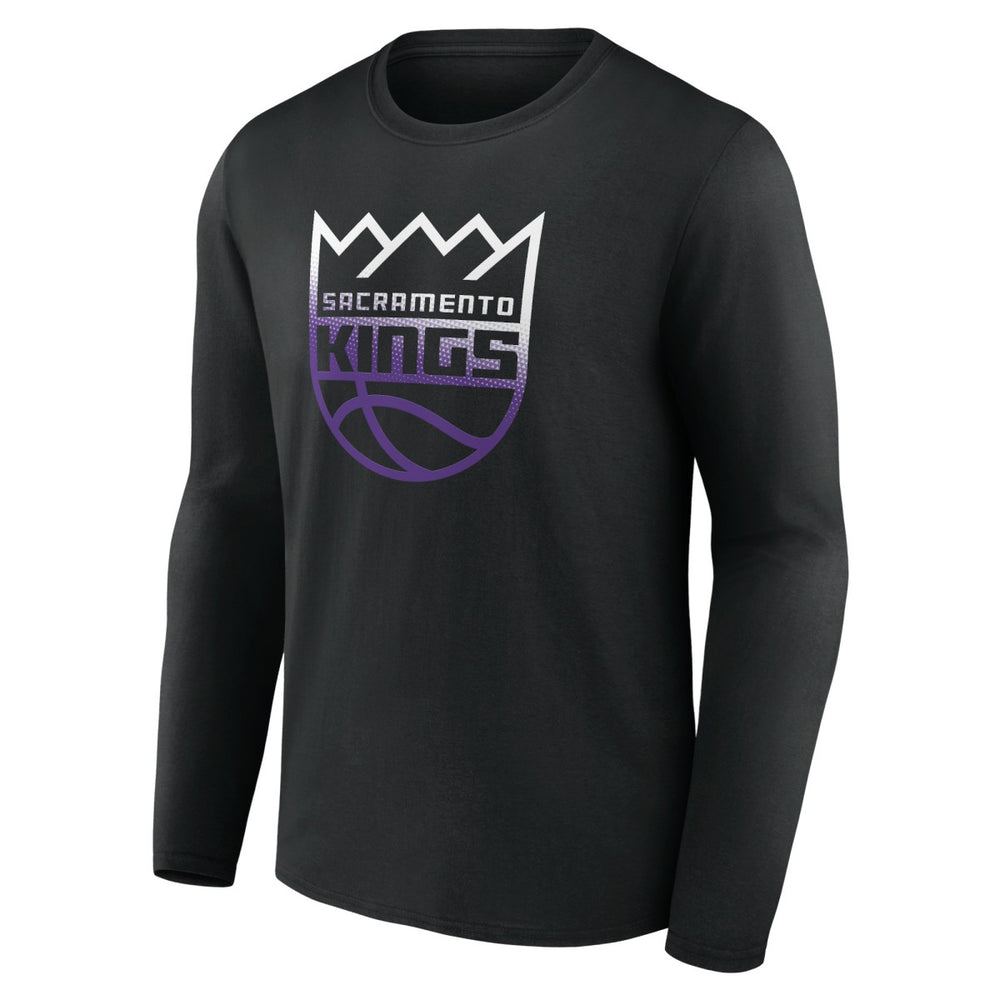 NBA Sacramento Kings Gradient Logo Long Sleeve T-Shirt