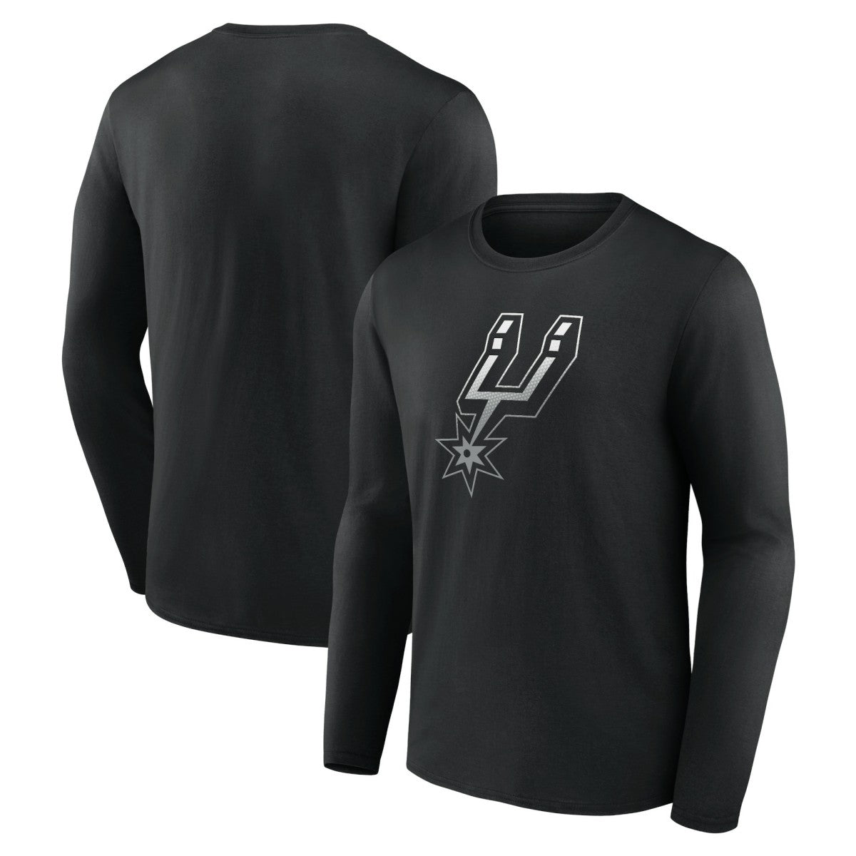 NBA San Antonio Spurs Gradient Logo Long Sleeve T-Shirt