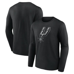 NBA San Antonio Spurs Gradient Logo Long Sleeve T-Shirt