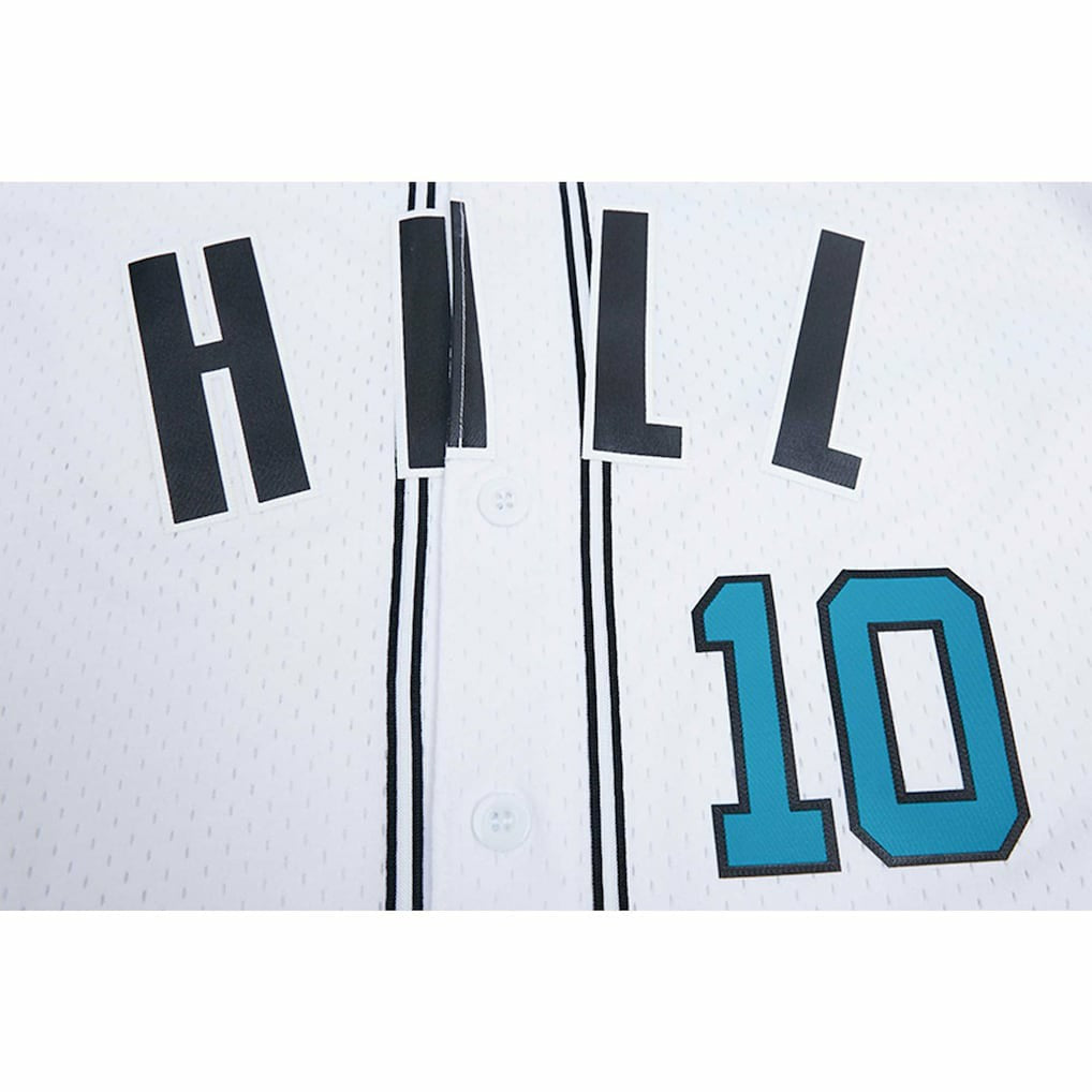 Tyreek Hill  Pro Standard Mesh Baseball Button-Up T-Shirt - Miami Dolphins