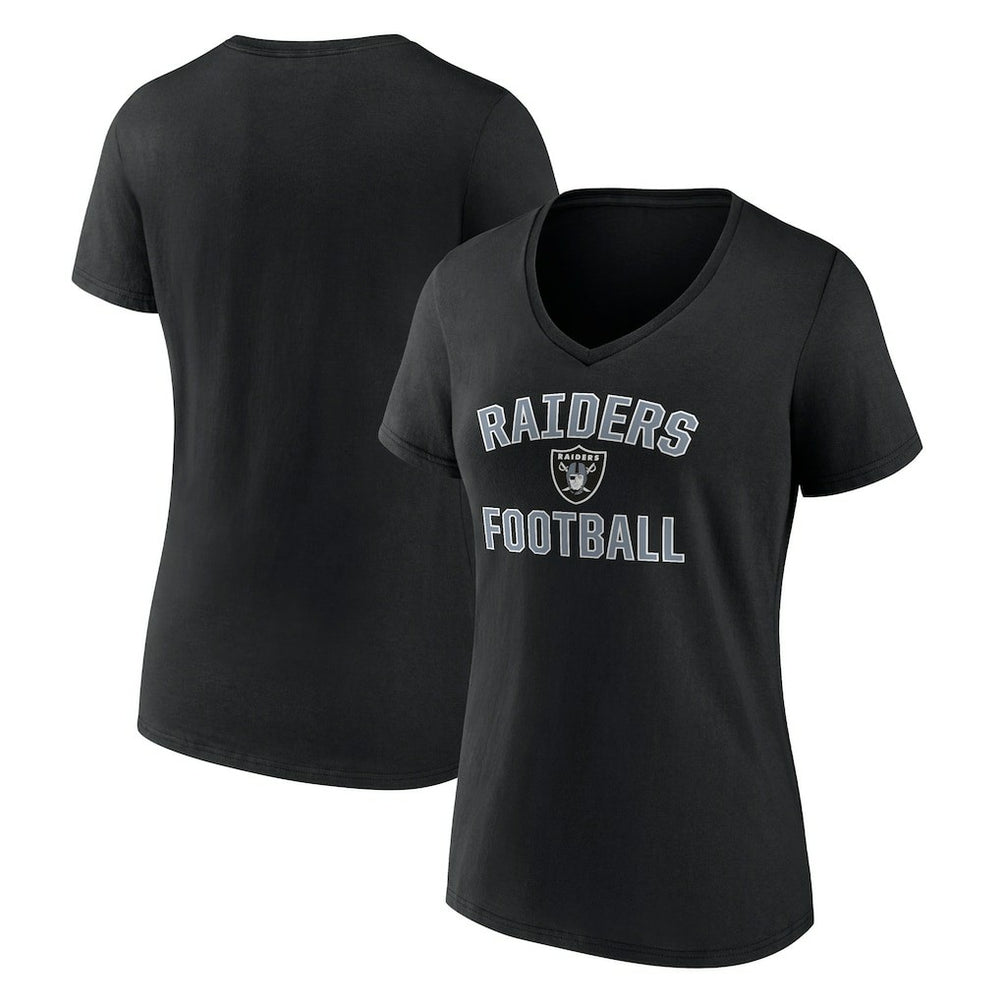 Victory Arch V-Neck T-Shirt - Las Vegas Raiders