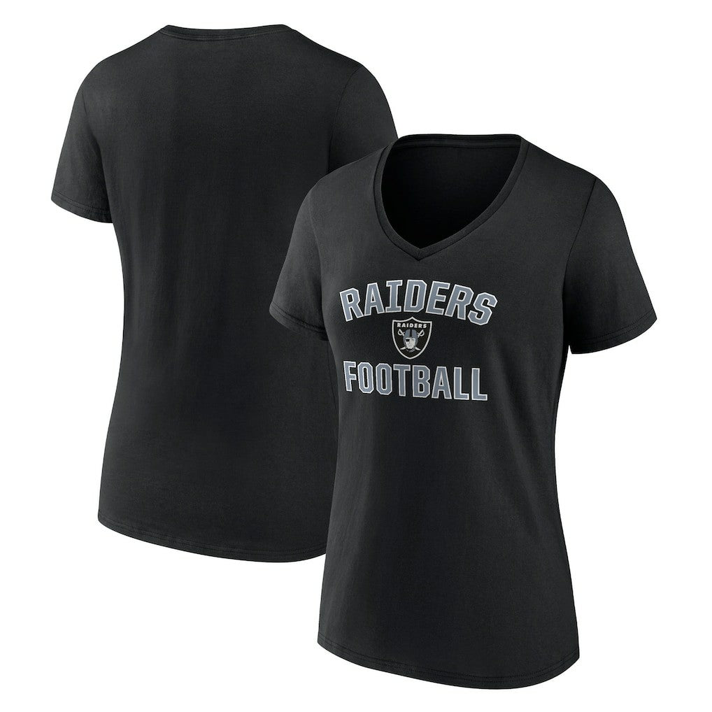 Victory Arch V-Neck T-Shirt - Las Vegas Raiders