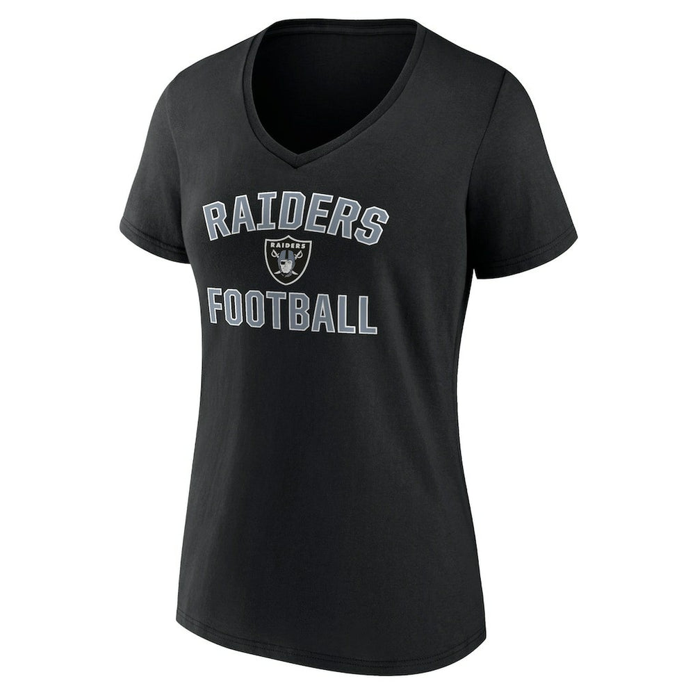 Victory Arch V-Neck T-Shirt - Las Vegas Raiders