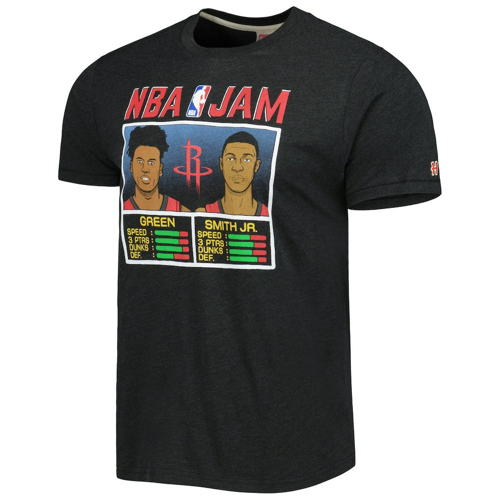 NBA Jalen Green & Jabari Smith Jr. Houston Rockets Homage NBA Jam Tri-Blend T-Shirt