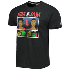 NBA Jalen Green & Jabari Smith Jr. Houston Rockets Homage NBA Jam Tri-Blend T-Shirt