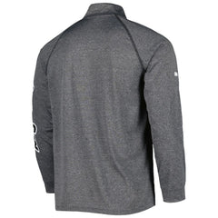 MLB Chicago White Sox Stitches Wordmark Raglan Quarter-Zip Top