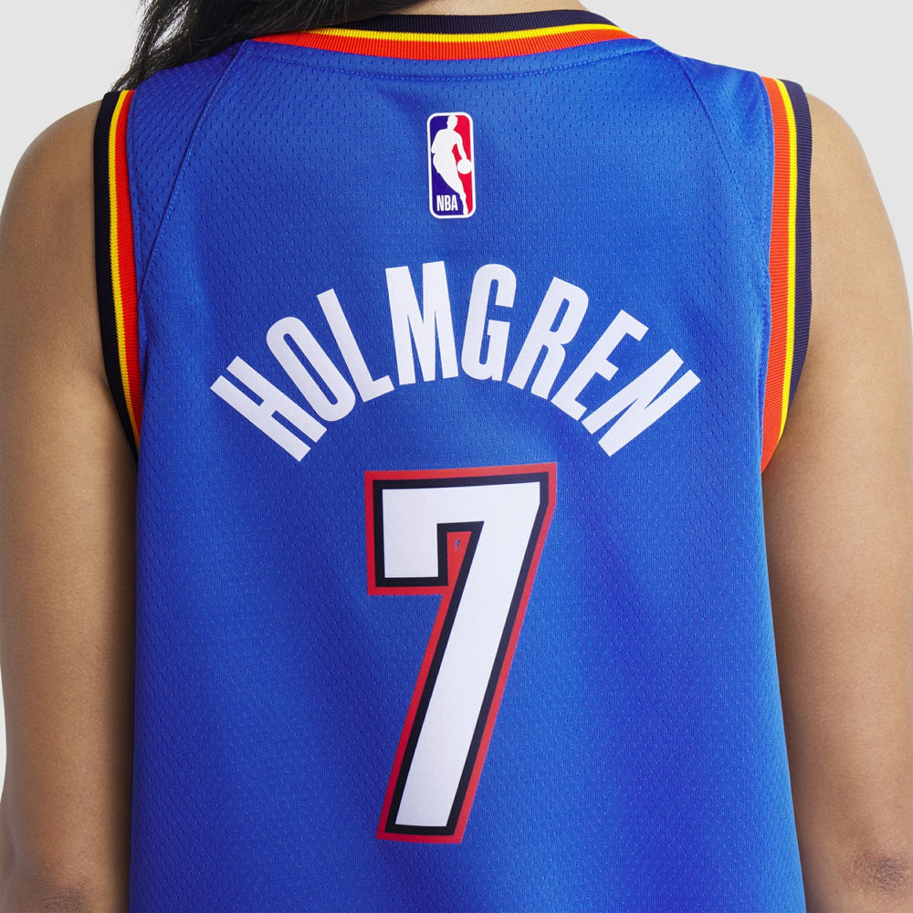 NBA Chet Holmgren Oklahoma City Thunder Unisex 2022 NBA Draft First Round Pick Player Swingman Jersey