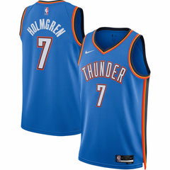 NBA Chet Holmgren Oklahoma City Thunder Unisex 2022 NBA Draft First Round Pick Player Swingman Jersey