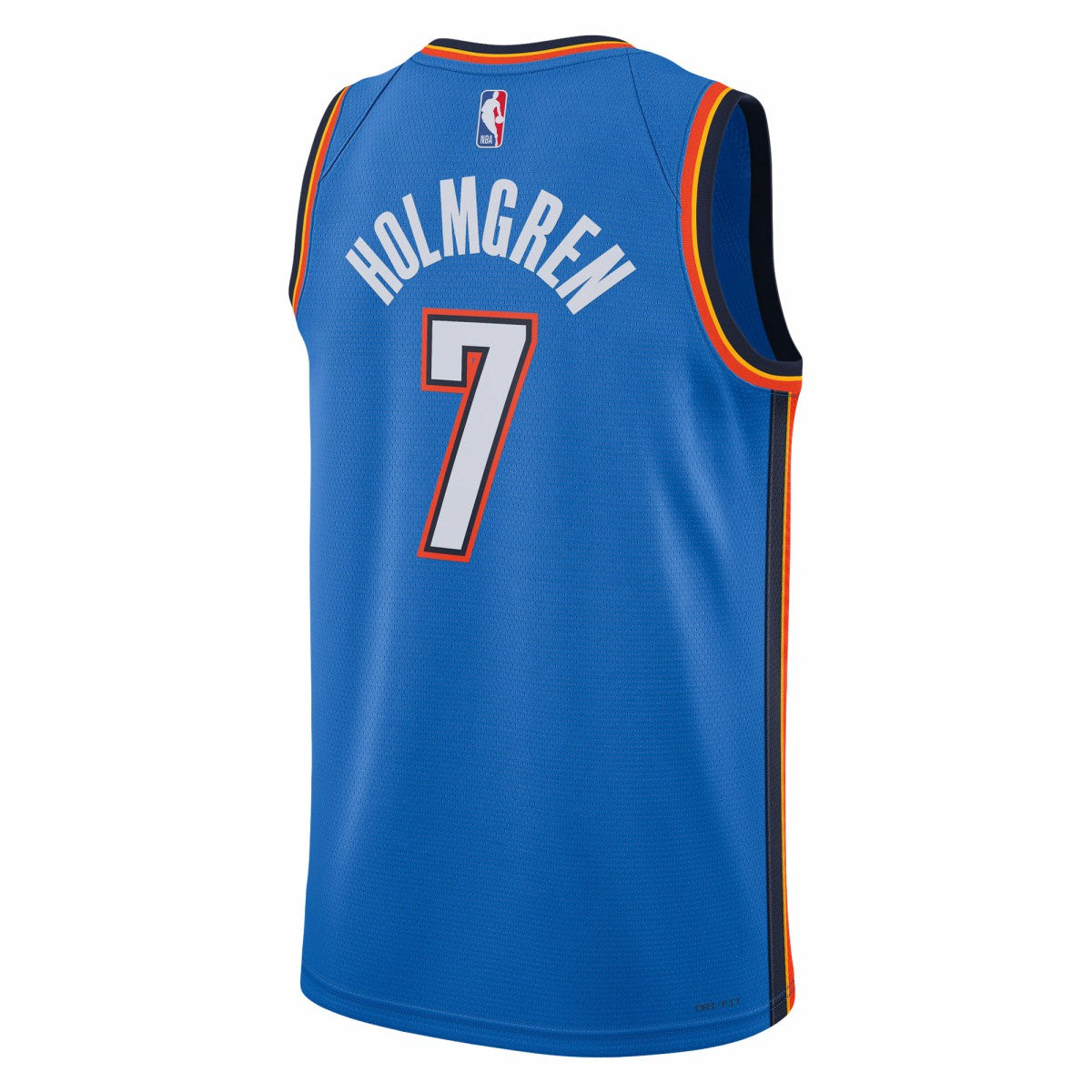 NBA Chet Holmgren Oklahoma City Thunder Unisex 2022 NBA Draft First Round Pick Player Swingman Jersey