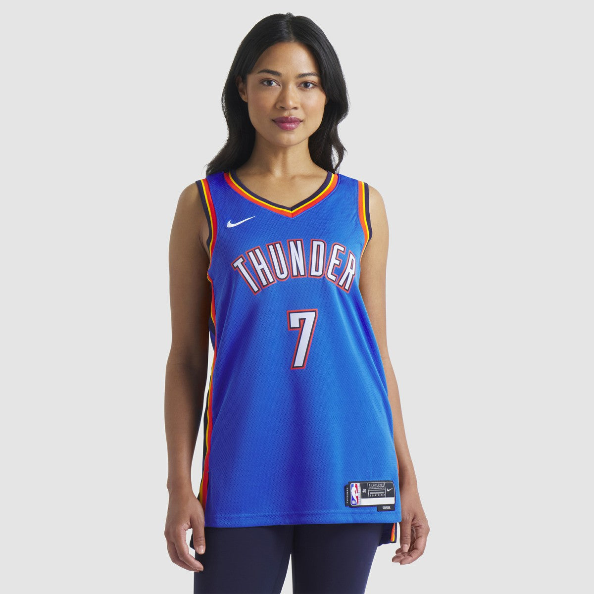 NBA Chet Holmgren Oklahoma City Thunder Unisex 2022 NBA Draft First Round Pick Player Swingman Jersey