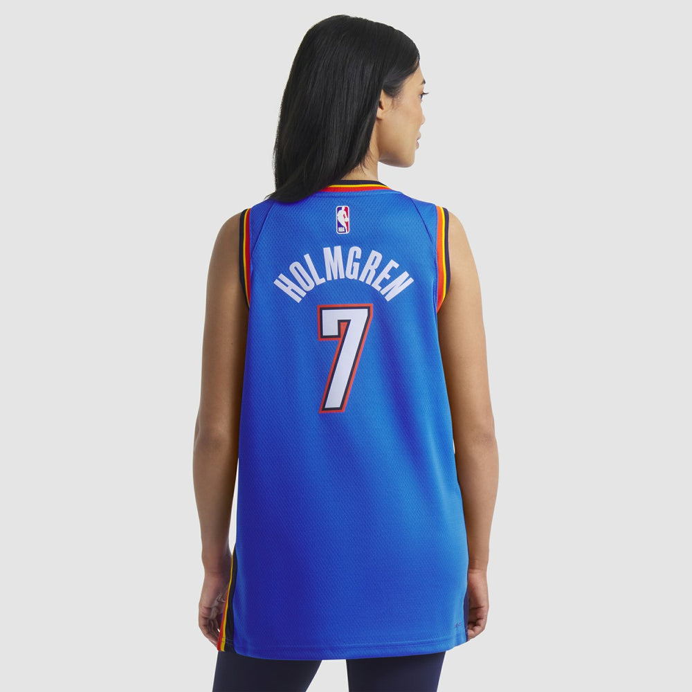 NBA Chet Holmgren Oklahoma City Thunder Unisex 2022 NBA Draft First Round Pick Player Swingman Jersey
