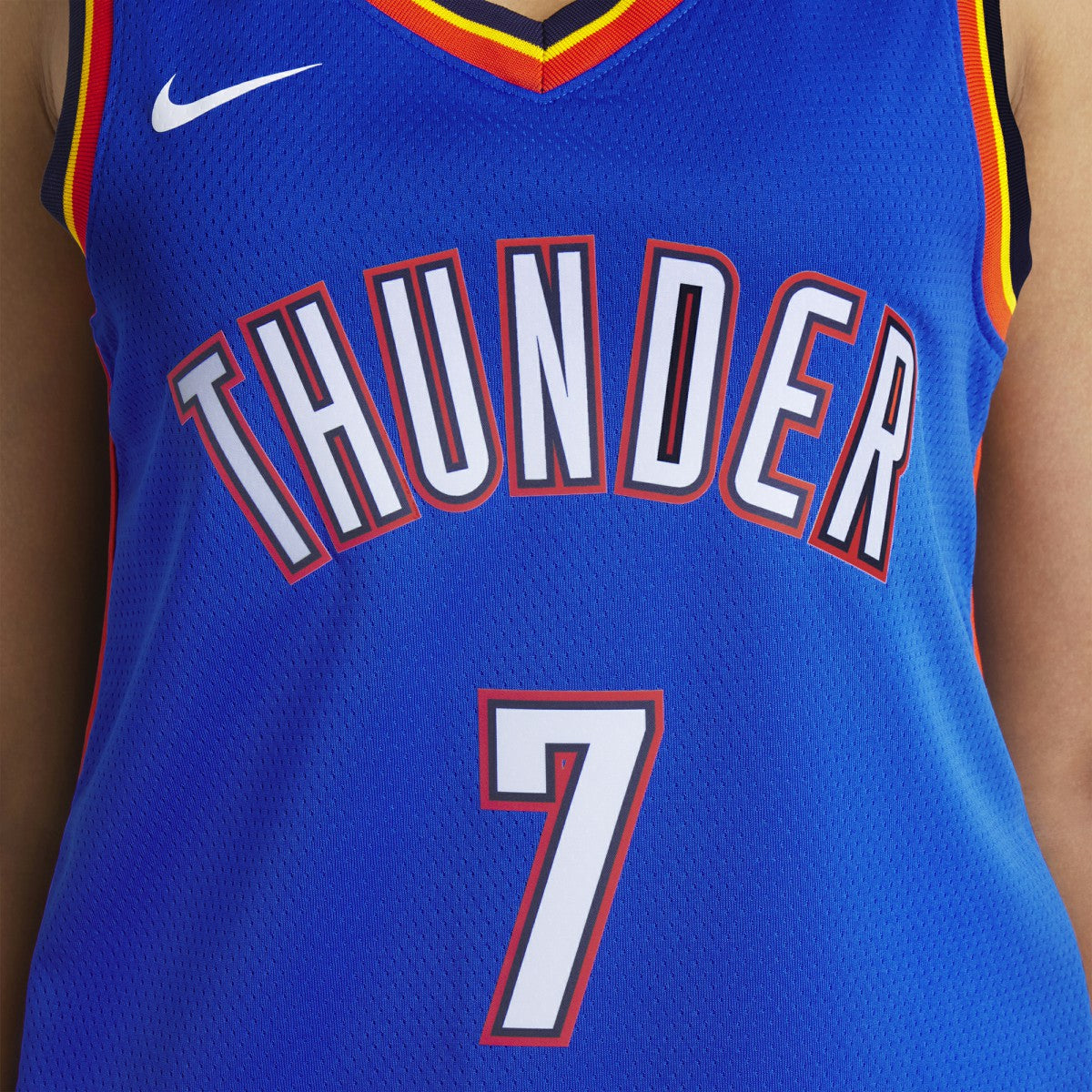 NBA Chet Holmgren Oklahoma City Thunder Unisex 2022 NBA Draft First Round Pick Player Swingman Jersey