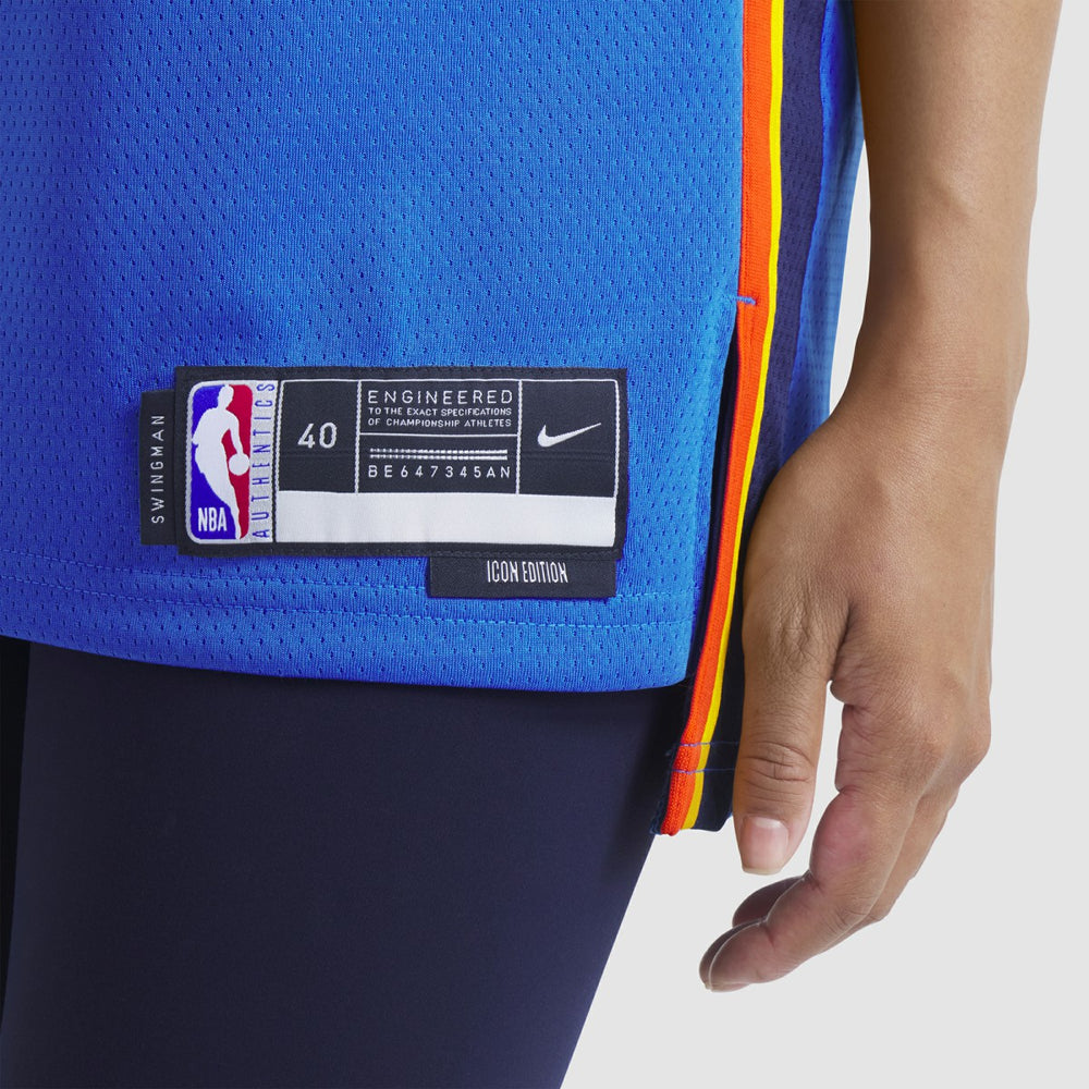 NBA Chet Holmgren Oklahoma City Thunder Unisex 2022 NBA Draft First Round Pick Player Swingman Jersey