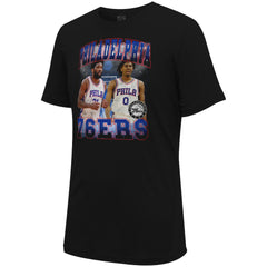NBA Joel Embiid & Tyrese Maxey Philadelphia 76ers Stadium Essentials Unisex Player Duo T-Shirt
