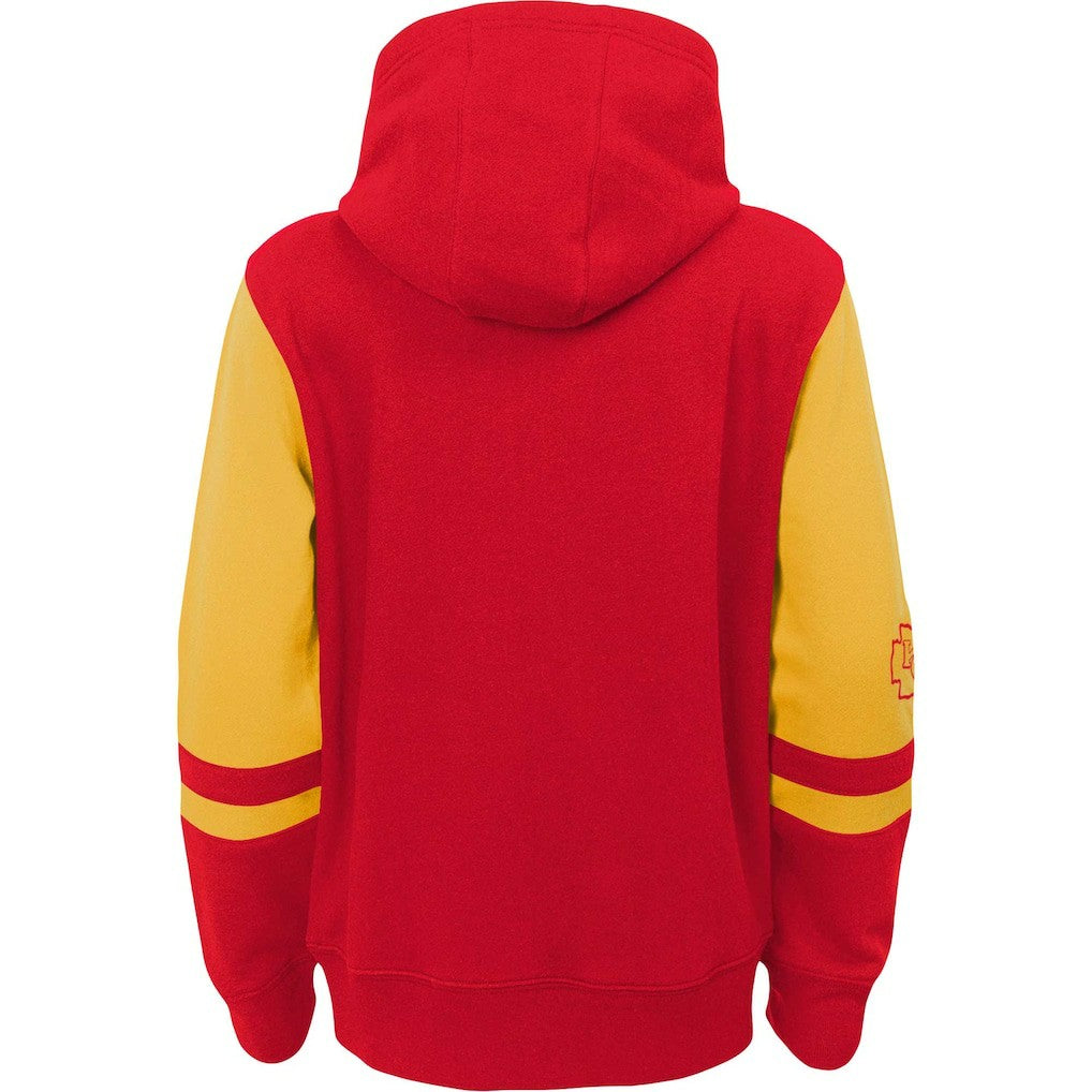 Preschool Stadium Color Block Full-Zip Hoodie - Kansas City Chiefs