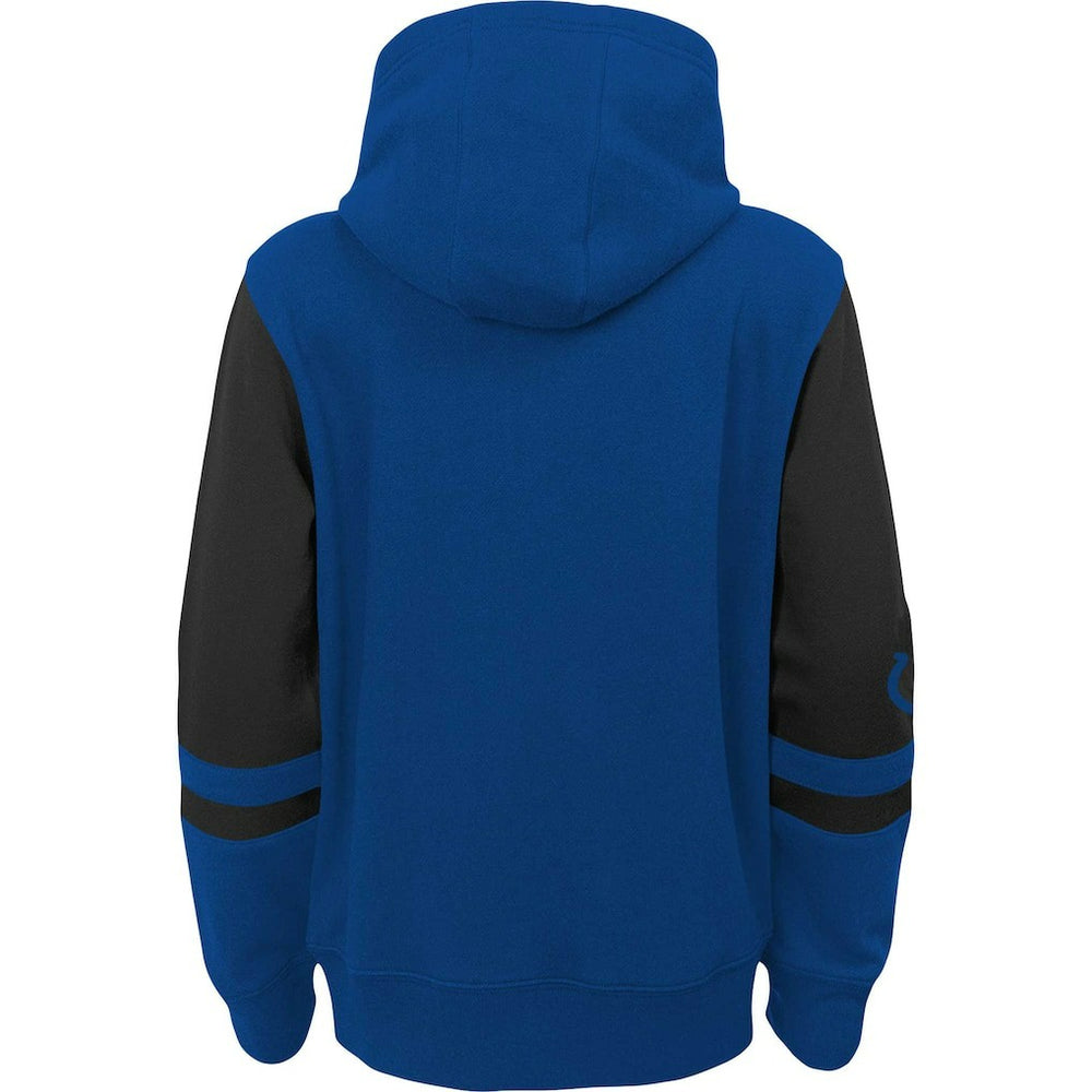 Preschool Stadium Color Block Full-Zip Hoodie - Indianapolis Colts